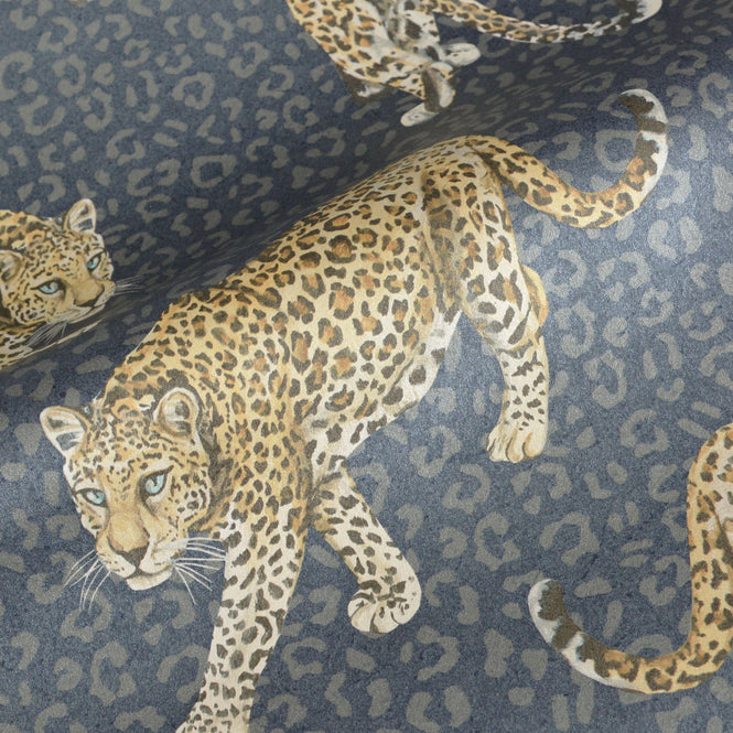 Graduate Collection / All Over Leopard Blue / AB1LEOBLUE