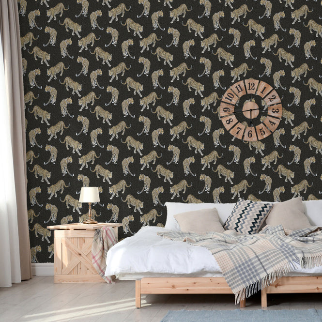 Graduate Collection / All Over Leopard Charcoal / AB1LEOCHARCOAL