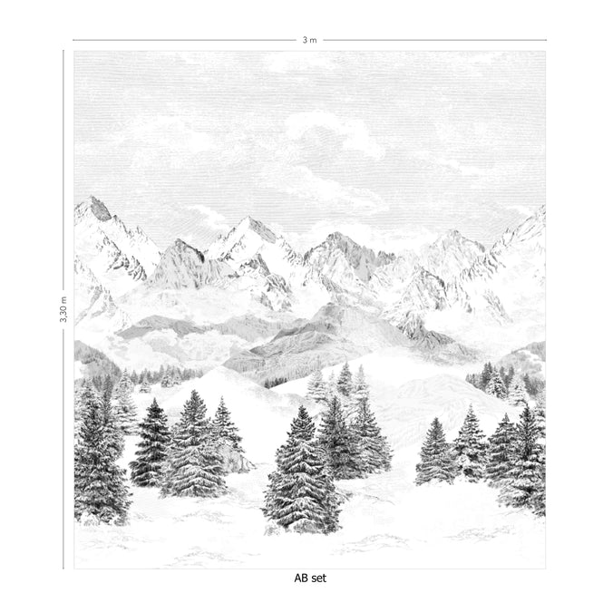 Isidore Leroy / NATURELS / LES CIMES 6243801 & 6243802 【A&Bセット(6パネル)】