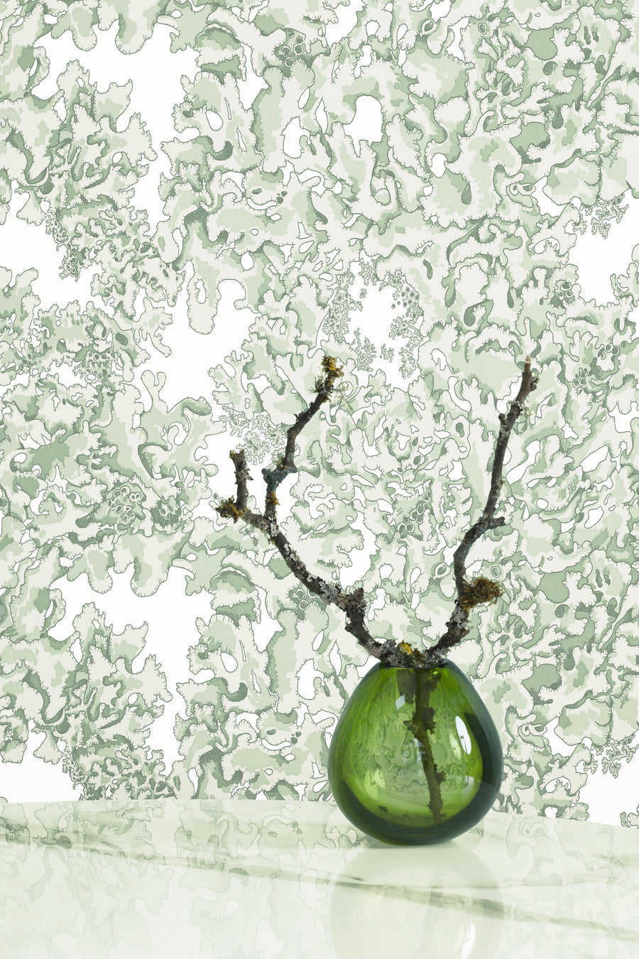Abigail Edwards / Lichen Wallpaper Seaweed
