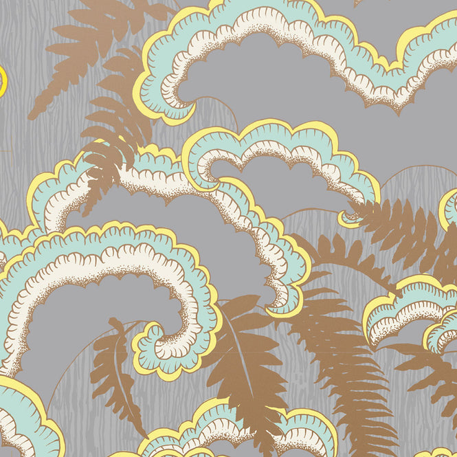 Makelike /  Lush Wallpaper Light Grey