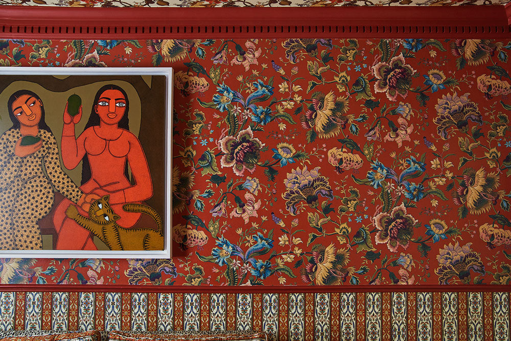 House of Hackney / MAJORELLE Henna【4パネル1セット】 | 輸入壁紙