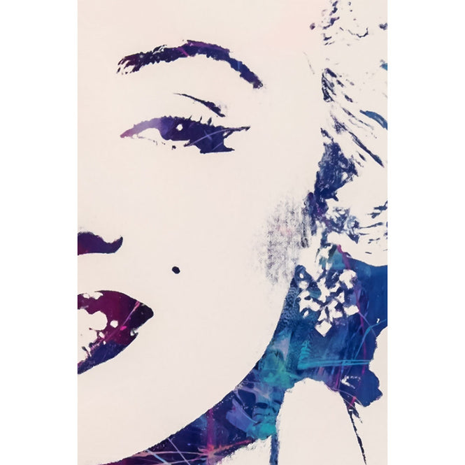 Andy Warhol / MARILYN MONOPRINT / White on Chrome Mylar (triple roll)