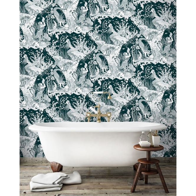 Dupenny MERMAIDS WALLPAPER / SEAWEED