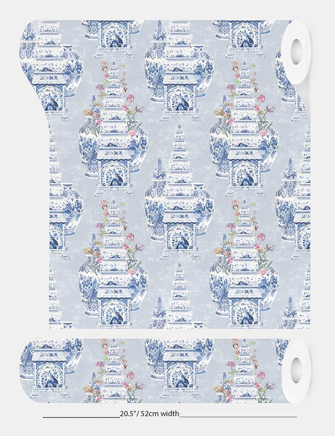 【1mサンプル】Royal Delft by Nicolette Mayer ロイヤル・デルフト / Royal Delft Masterpieces