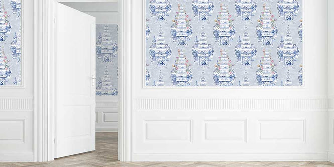 【1mサンプル】Royal Delft by Nicolette Mayer ロイヤル・デルフト / Royal Delft Masterpieces