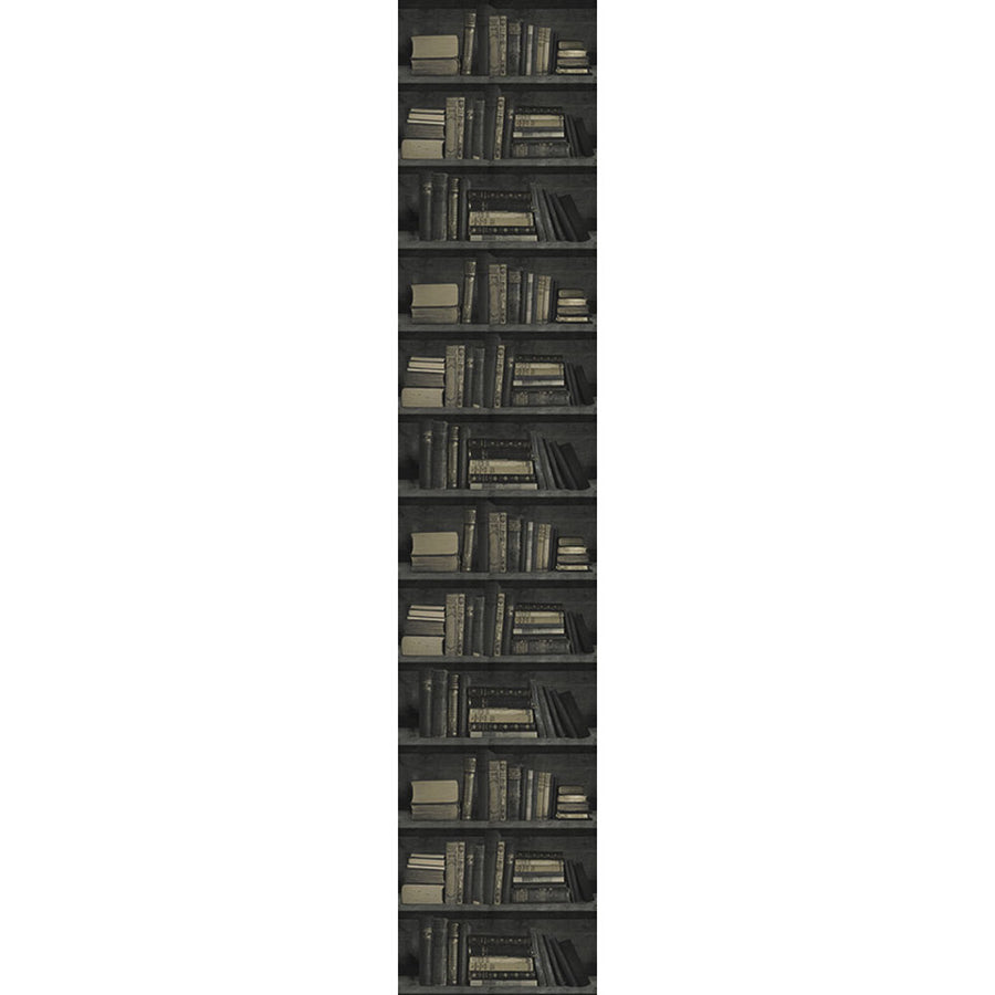 mineheart / Dark Bookshelf Wallpaper WAL/017