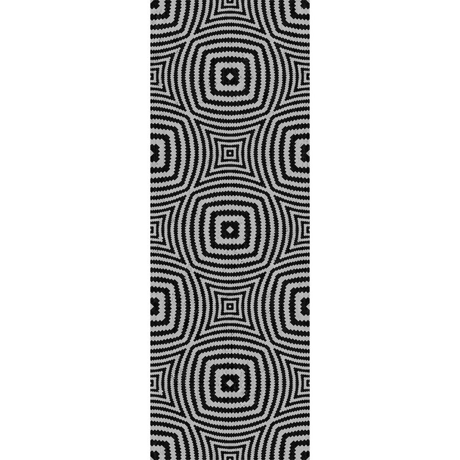 mineheart / Black Geometric Circles Wallpaper WAL/WB-165