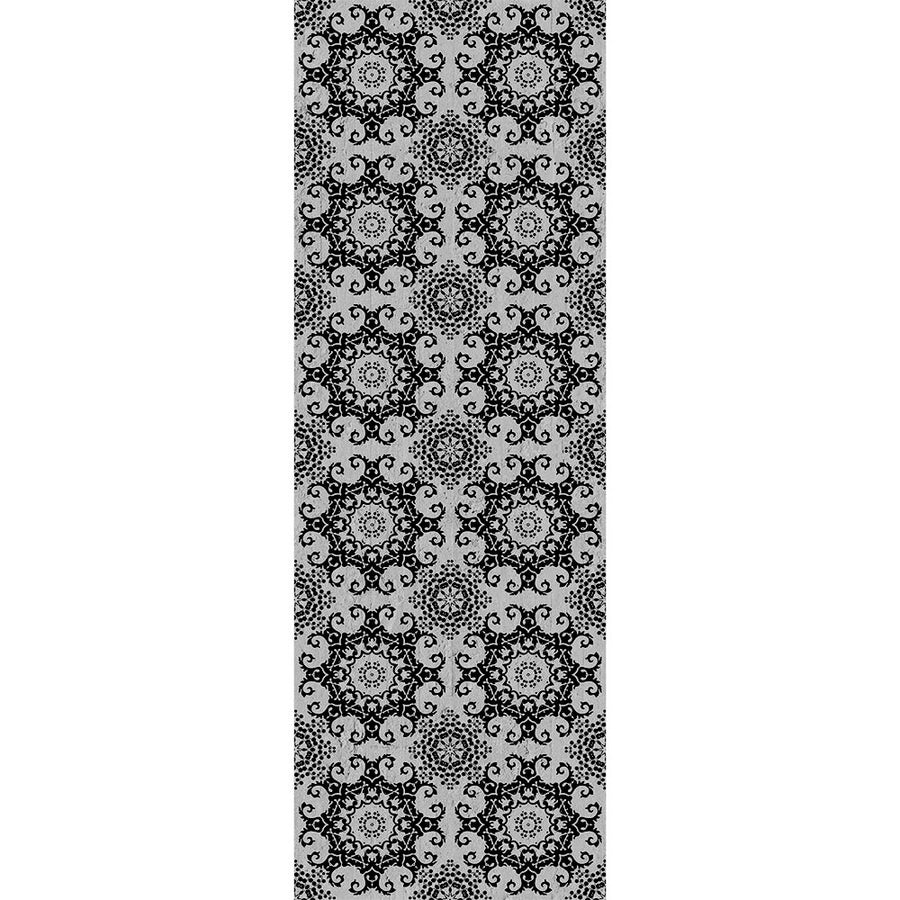 mineheart / Black Geometric Damask Wallpaper WAL/WB-166