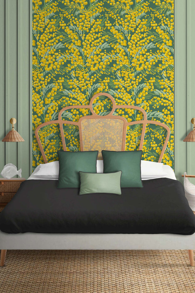 【限定数】Save the date projects / Papel de pared Mimosas ミモザ