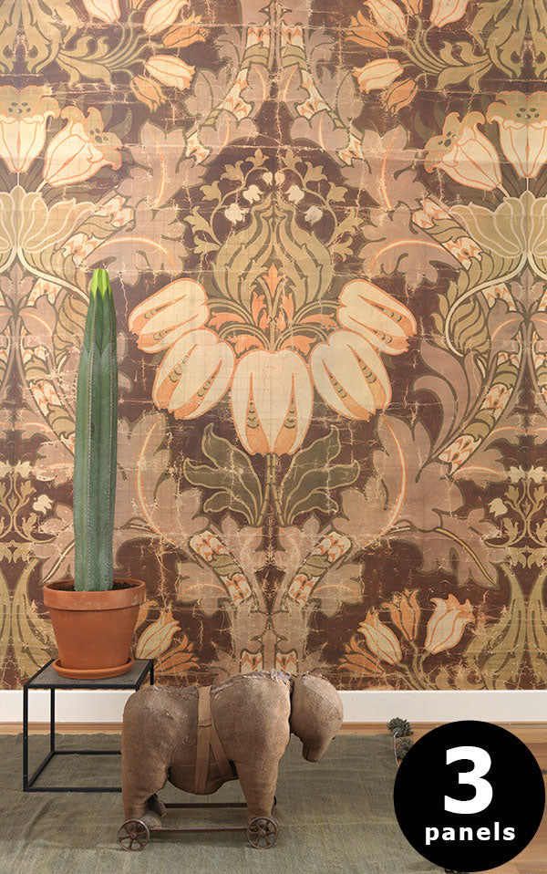 NLXL LAB / BIG PATTERN "LUTHER" MURAL BY MR & MRS VINTAGE / MRV-02(3パネル)