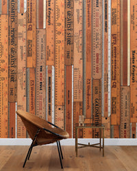 NLXL LAB / PRINTED RULERS WALLPAPER BY MR & MRS VINTAGE / Large