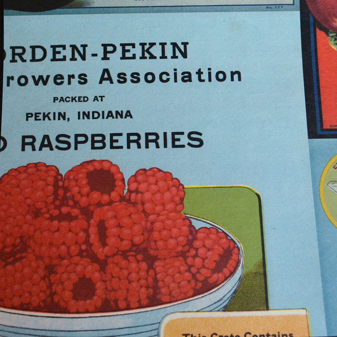 NLXL LAB / CRATE LABELS / MR & MRS VINTAGE / MRV-08 (Fruit & Vegetables)