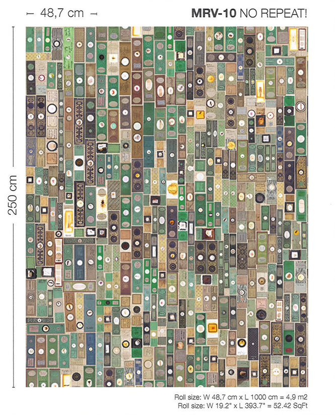 【A4サンプル】NLXL LAB / MICROSCOPIC SLIDES / MR & MRS VINTAGE / MRV-10