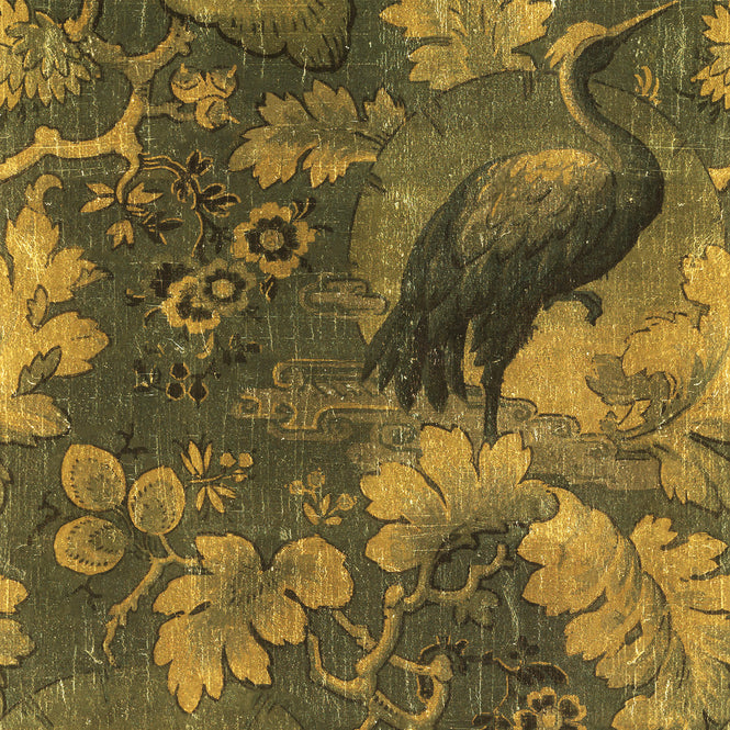 NLXL / HERON WALLPAPER VERT / MR & MRS VINTAGE / MRV-51V
