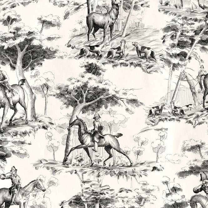 NLXL / LA CHASSE WALLPAPER VERGE / MR & MRS VINTAGE / MRV-56V