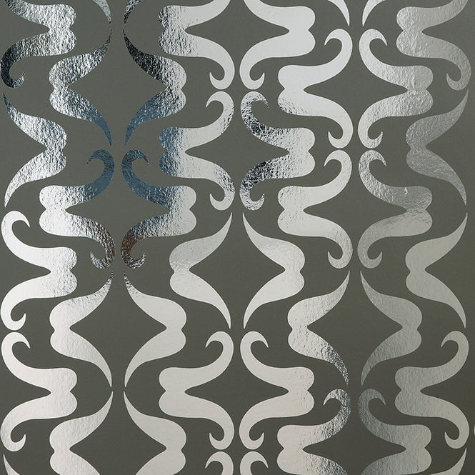 Flavor Paper MUSTACHIO / Graphite On Chrome Mylar
