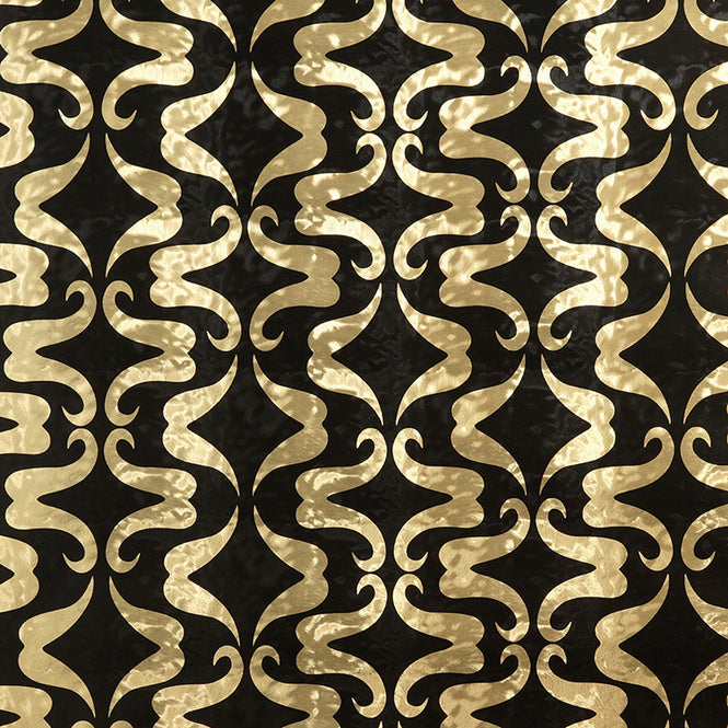 Flavor Paper MUSTACHIO / Licorice On Gold Ponyskin Foil