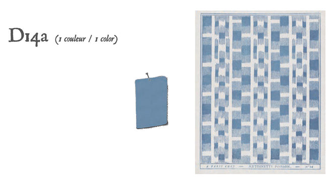 Antoinette Poisson / Ikat D14a【5シートセット】