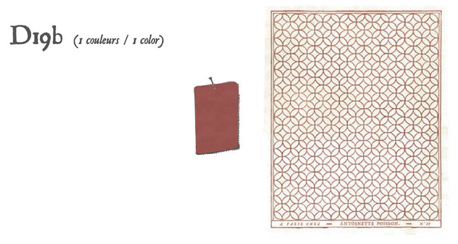 Antoinette Poisson / Pattern of rings D19b【5シートセット】