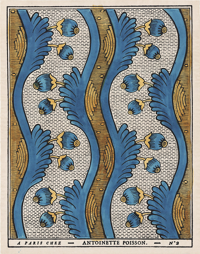 Antoinette Poisson / Stylized oak leaves and acorns D2b【5シートセット】
