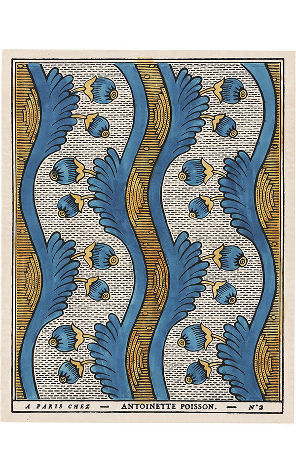 Antoinette Poisson / Stylized oak leaves and acorns D2b【5シートセット】