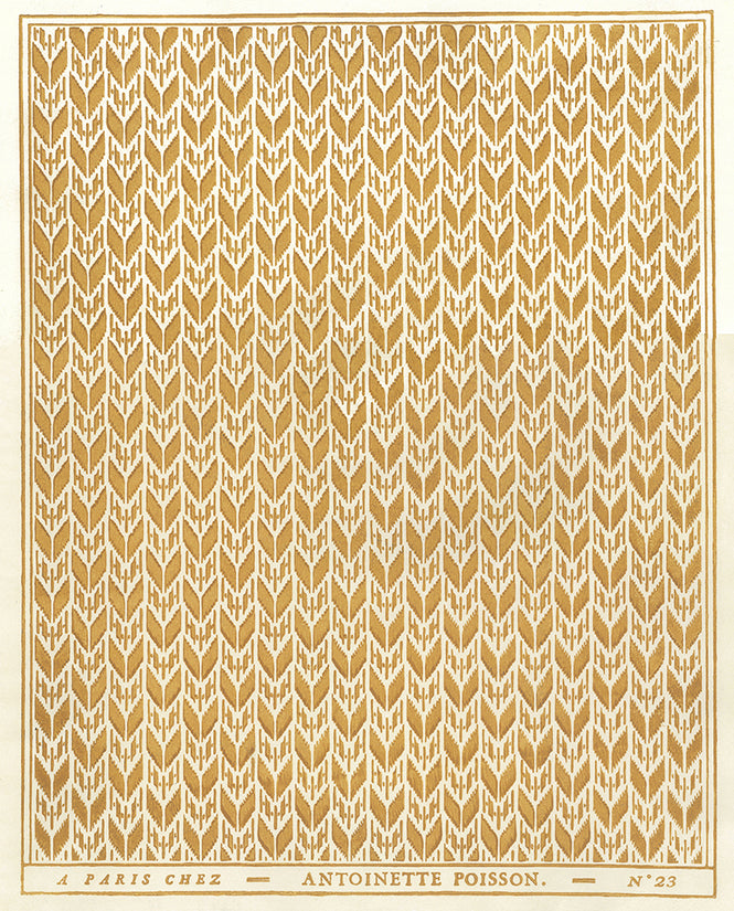 Antoinette Poisson / Petit ikat D23b【5シートセット】