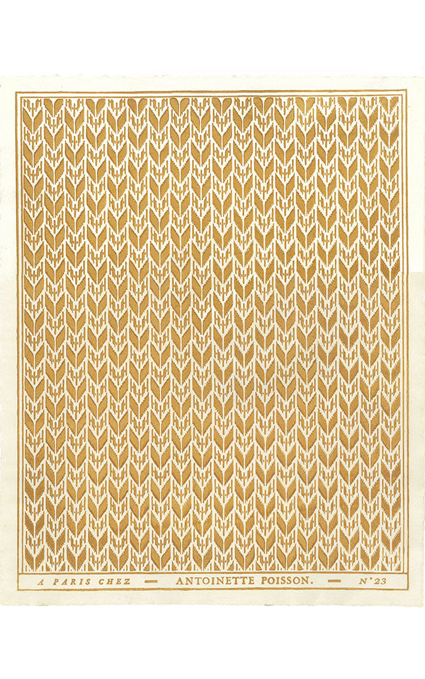 Antoinette Poisson / Petit ikat D23b【5シートセット】