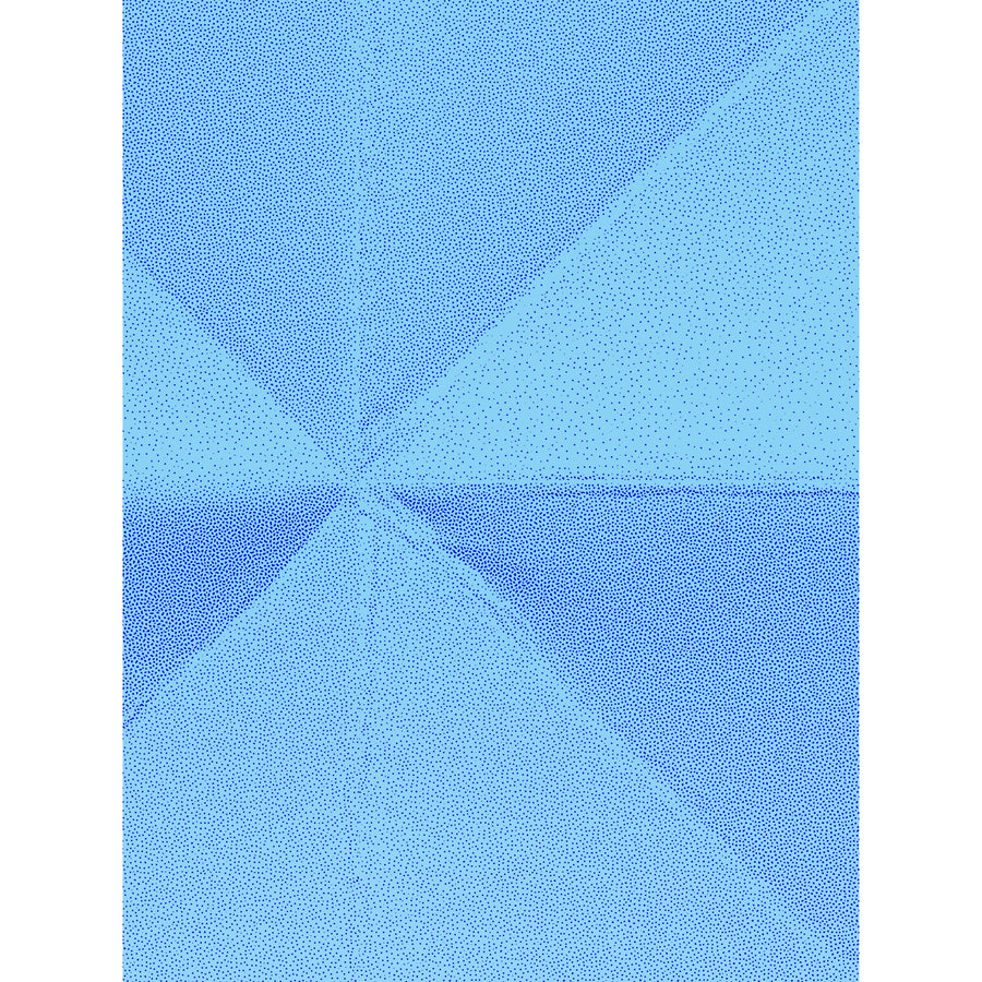 Domestic / Floating gradient blue Les Graphiquants NDL060