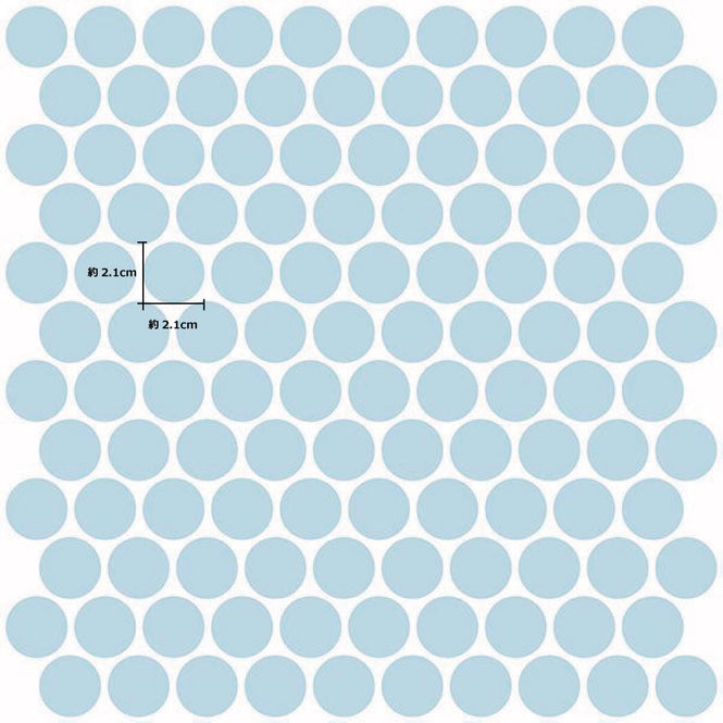 BACKSPLASH タイルシート / Penny Tile PEEL&STICK / NH2959