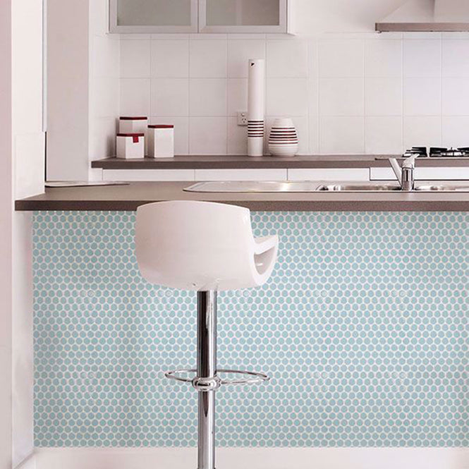 BACKSPLASH タイルシート / Penny Tile PEEL&STICK / NH2959