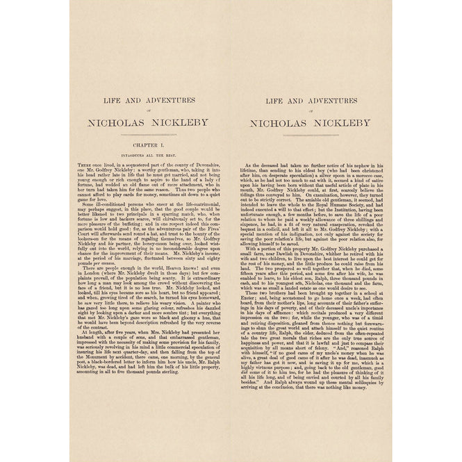 Andrew Martin / SCHOLAR / Nicholas Nickleby