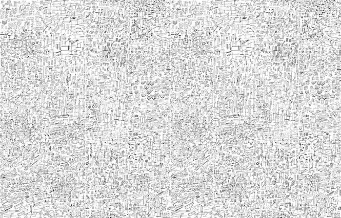 【1mサンプル】NLXL LAB / SKETCHES / NEIL POULTON / NPO-01