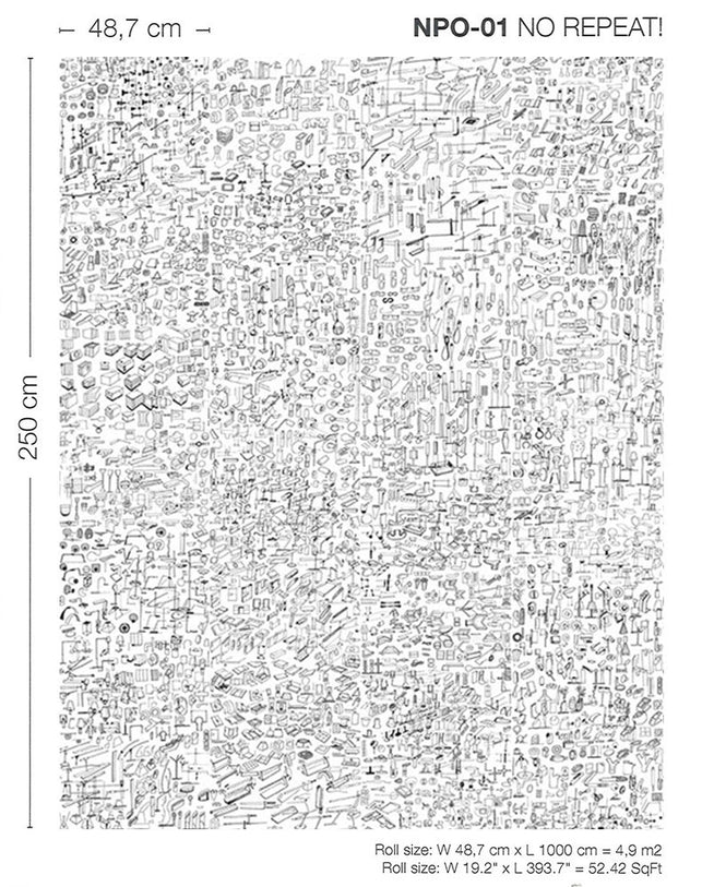 【1mサンプル】NLXL LAB / SKETCHES / NEIL POULTON / NPO-01