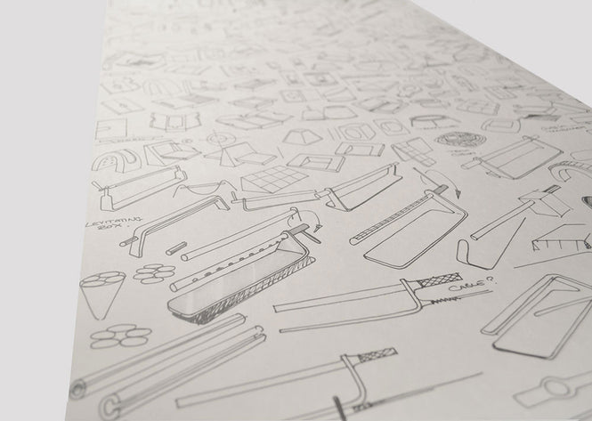 【1mサンプル】NLXL LAB / SKETCHES / NEIL POULTON / NPO-01