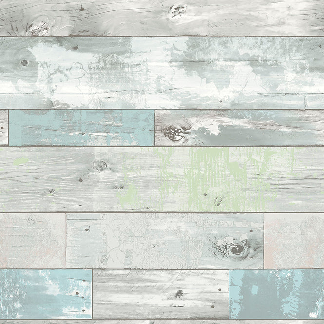 はがせる シール 壁紙 NU WALLPAPER / Beachwood Peel And Stick Wallpaper / NU1647(NU3126)