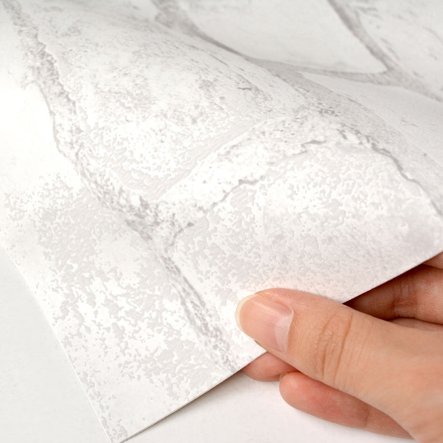 【予約受付】はがせる シール 壁紙 NU WALLPAPER / LOFT WHITE BRICK  Peel And Stick Wallpaper / NU2218