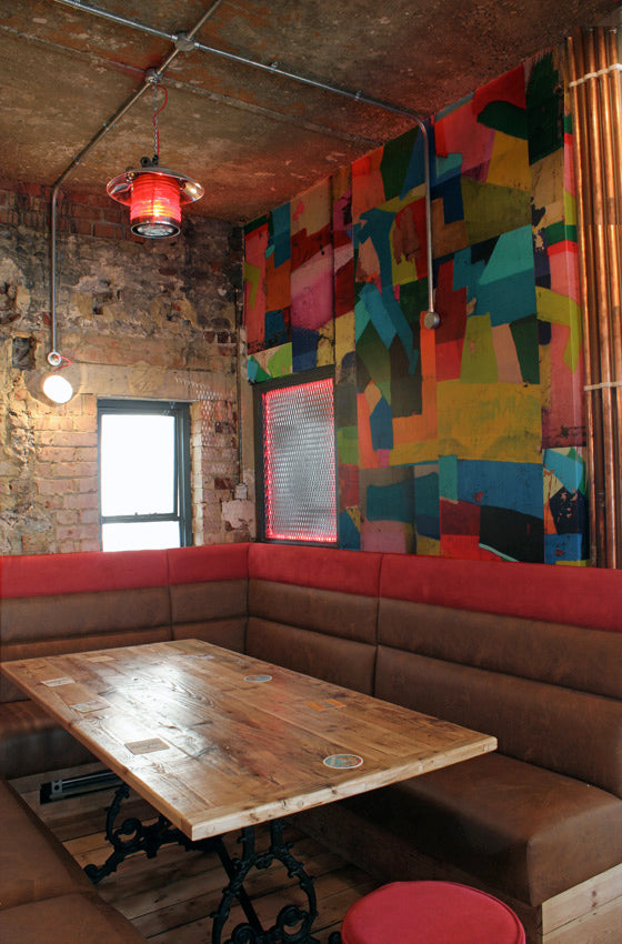 Deborah Bowness / The Standard Collection / Painted Wall in Moscow