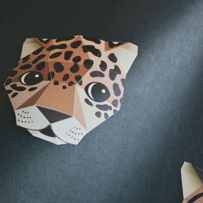 studio ditte / Panthera wallpaper / Dark【2パネル1セット】