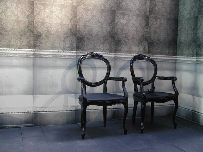 Deborah Bowness / The Artist Collection / Patterned Illusions 2 Grey/Silver