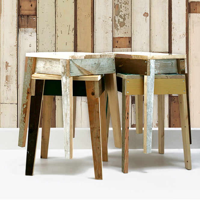 SCRAPWOOD WALLPAPER / PHE-01