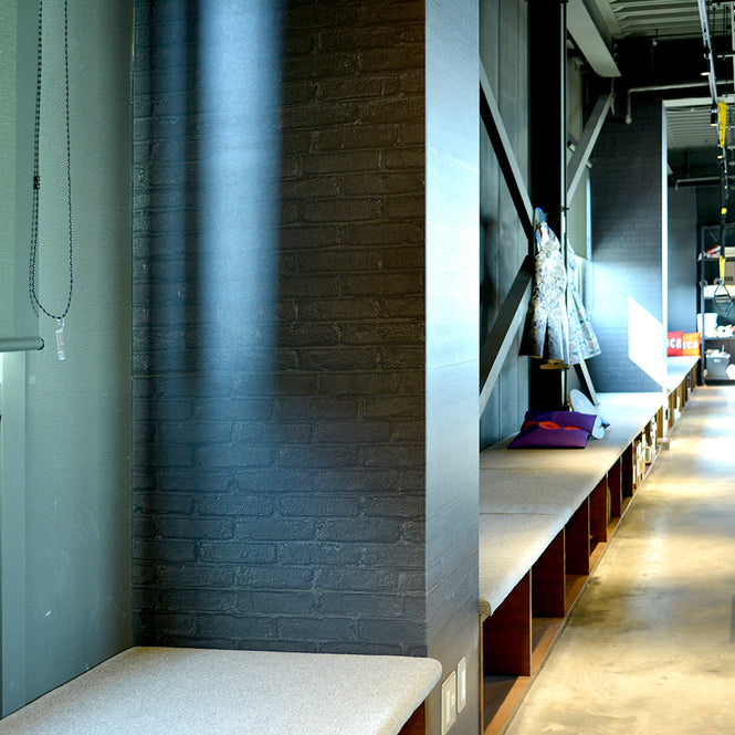 【切売m単位】NLXL LAB BLACK BRICK WALLPAPER BY PIET HEIN EEK / PHM-33