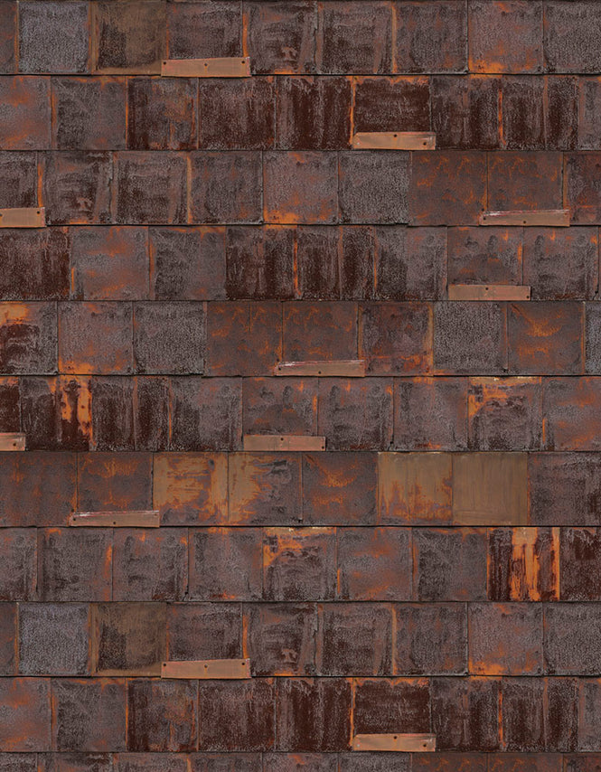 【1mサンプル】 NLXL LAB 3 RUSTED METAL WALLPAPER BY PIET HEIN EEK METAL BROWN PHE-19