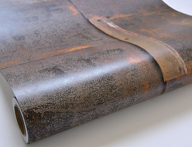 【1mサンプル】 NLXL LAB 3 RUSTED METAL WALLPAPER BY PIET HEIN EEK METAL BROWN PHE-19