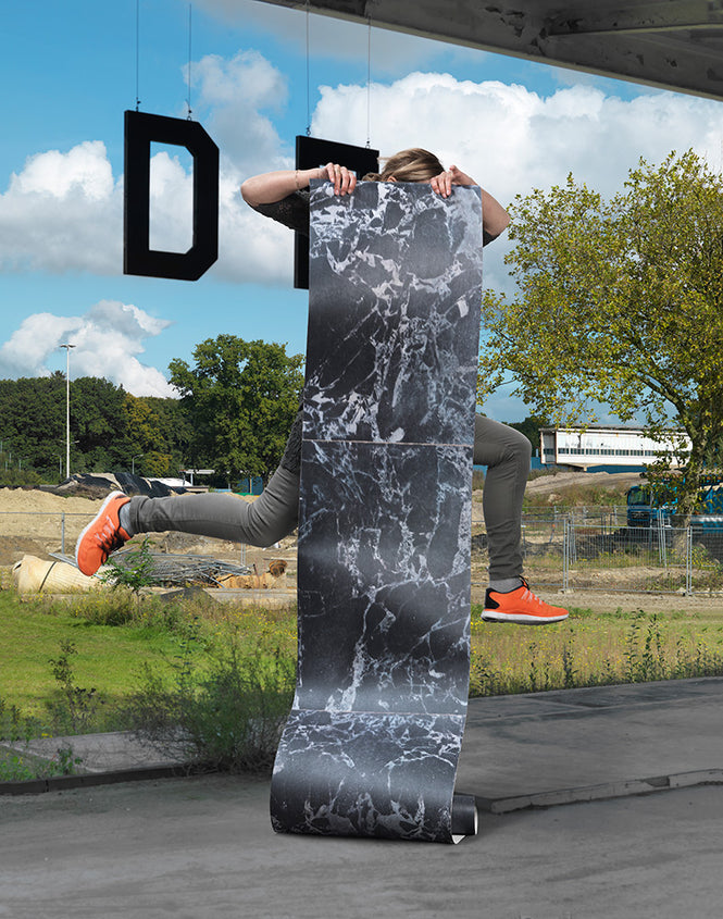 【切売m単位】NLXL Materials Wallpaper by Piet Hein Eek BLACK MARBLE WALLPAPER / PHM-51A(旧PHM-31)