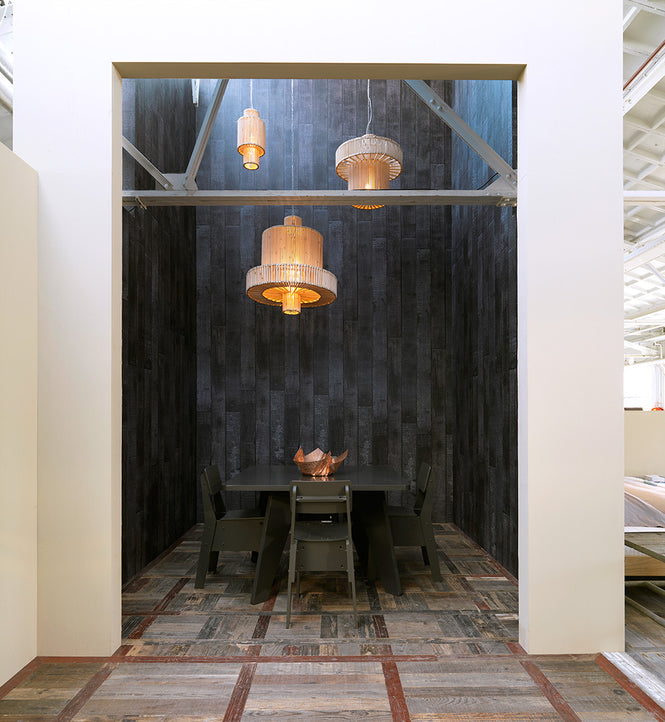 【A4サンプル】NLXL Materials Wallpaper by Piet Hein Eek MAARTEN BAAS BURNT WOOD WALLPAPER / PHM-35