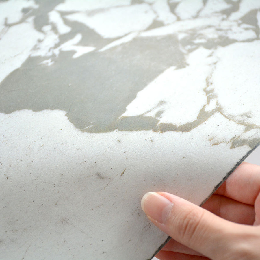 【A4サンプル】NLXL MATERIALS WALLPAPER BY PIET HEIN EEK WHITE MARBLE WALLPAPER / PHM-40B