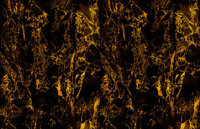 MATERIALS WALLPAPER by Piet Hein Eek BLACK METALLIC MARBLE WALLPAPER / PHM-70