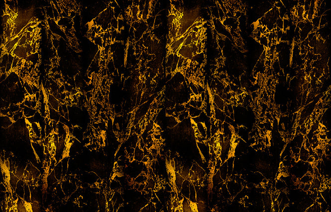 MATERIALS WALLPAPER by Piet Hein Eek BLACK METALLIC MARBLE MIRRORED WALLPAPER/ PHM-71