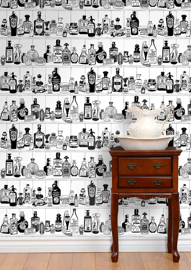 Dupenny Potions / Black and White